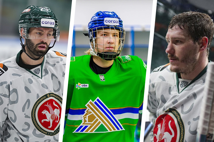 Яруллин зарядил шайбой по Яшкину, а Жаровский тренировался со всеми. Как идёт подготовка к «зеленому дерби»