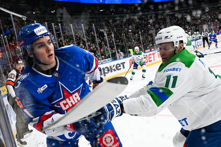 «Салават Юлаев» не побеждает СКА в Петербурге со времён Хартикайнена. Уфа нахватала 30 минут штрафа за матч