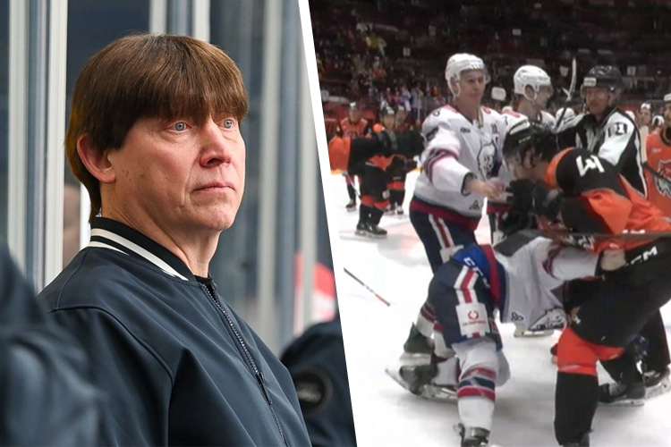 Жесть в матче «Амур» – «Нефтехимик»: игроки подрались прямо во время рукопожатий 