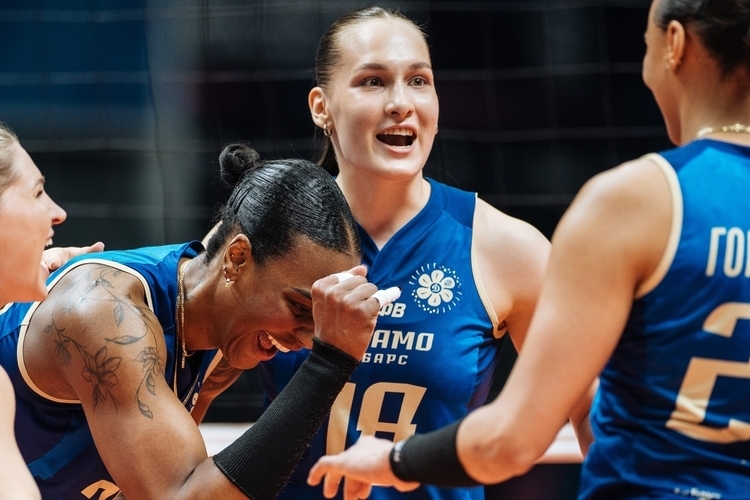 «Динамо-Ак Барс» забрал первый матч финала: Реброва приняла 53 (!) раза, а доминиканки решили в атаке