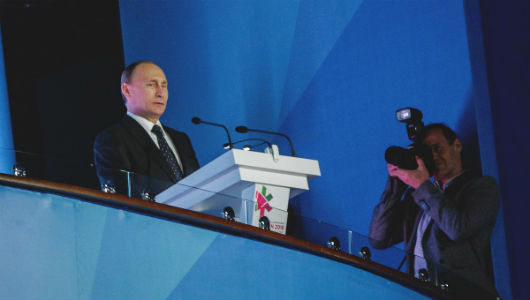 Владимир Путин и броски через бедро. В Казани открыли чемпионат Европы по дзюдо