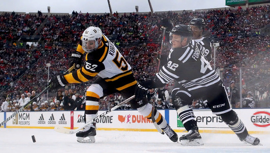 «Зимняя классика» собрала 76 тыс зрителей! В США обожают новогодний хоккей