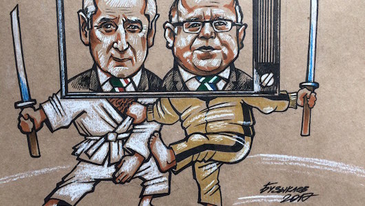 «Убить Билла». Карикатура дня от Камиля Бузыкаева