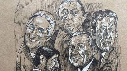 Карикатура. Возвращение «блудного сына» под номером 25