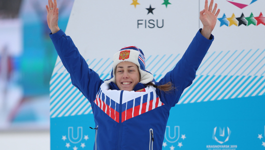 Про эту лыжницу говорят, что она наследница Вяльбе. Сегодня она выиграла медаль за Татарстан