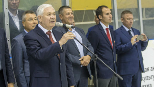 Юрзинов и Морозов презентовали Кубок открытия СХЛ 