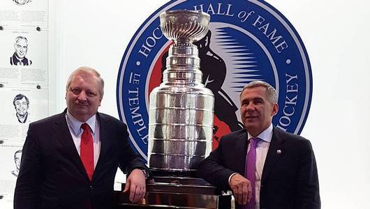 Торонто, Зал славы, Эспозито. Как Рустам Минниханов посетил Кубок мира