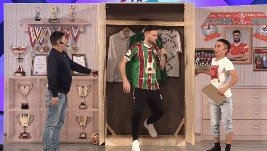 Гранат сыграл в КВН. Почти всё время просидел в шкафу, но стал чемпионом